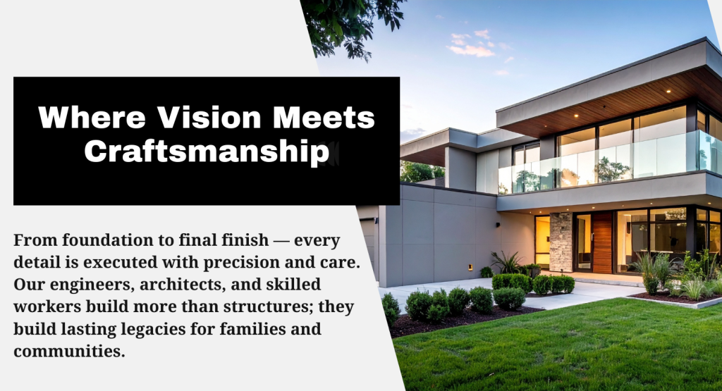 JBA Construction Islamabad — where vision meets craftsmanship, building modern luxury homes with precision, care, and expert engineering