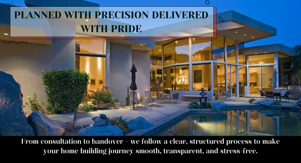 JBA Construction Islamabad — home building process planned with precision and delivered with pride from consultation to handover