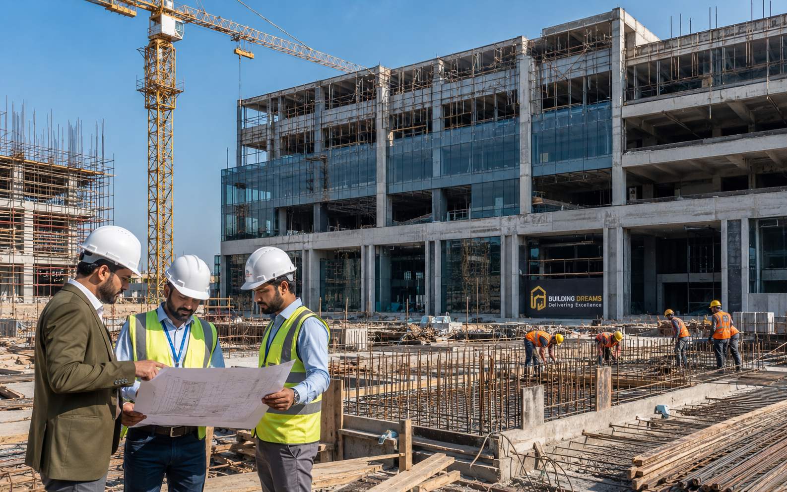 JBA Construction commercial building project